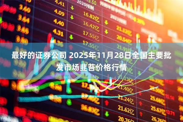 最好的证券公司 2025年11月28日全国主要批发市场韭苔价格行情
